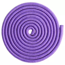 Скакалка для художественной гимнастики grace dance, 3 м, цвет фиолетовый