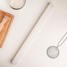 Скалка пластиковая доляна, 50×3,5 см