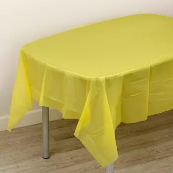 Скатерть 138х182 см, цвет желтый