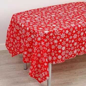 Скатерть новогодняя одноразовая