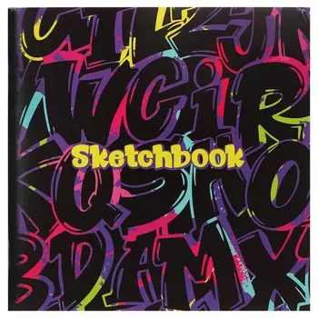 Скетчбук 165 х 165 мм, 40 листов