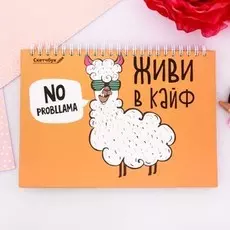 Скетчбук в твердой обложке на гребне а5, 80 л. 100 г/м