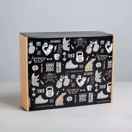 Коробка подарочная складная, упаковка,