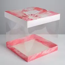 Складная коробка под торт