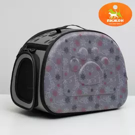 Складная сумка-переноска с отдельным входом, материал eva, 43.52833 см, серая