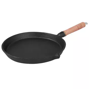 Сковорода 21,5 см деревянная ручка