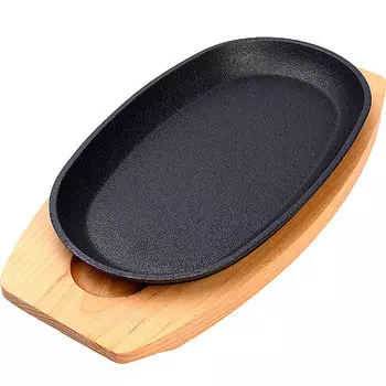 Сковорода чугунная на подставке