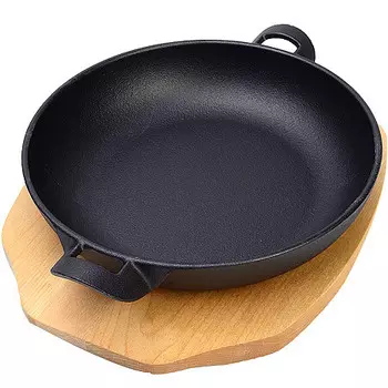 Сковорода чугунная на подставке