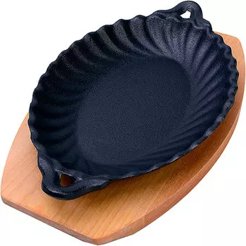 Сковорода чугунная на подставке