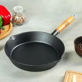 Сковорода чугунная доляна