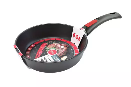 Сковорода литая 22см съемная ручка