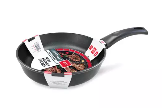 Сковорода литая 22см Титан