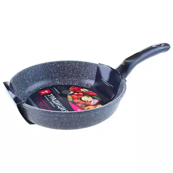 Сковорода литая 24см Мрамор