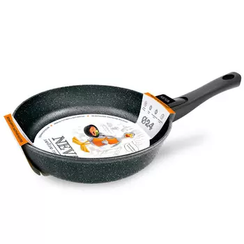 Сковорода литая 24см съемная ручка