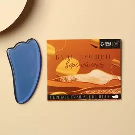 Скребок гуаша для лица