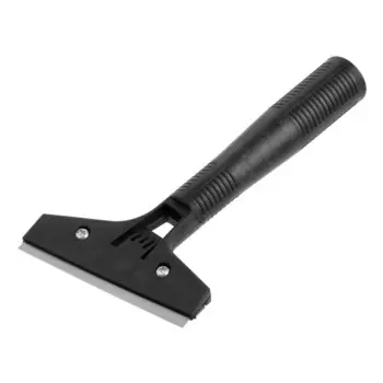 Скребок лом, пластиковый корпус, фиксированное лезвие 100 мм