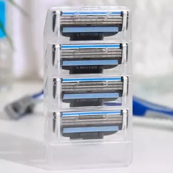 Сменные кассеты для бритья, 4 шт