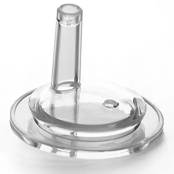 Соска для поильника, мягкая трубочка, от 9 мес., антиколиковая, широкое горло 50 мм., быстрый поток