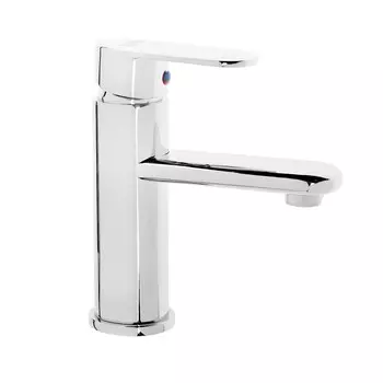 Смеситель для раковины zein z2486, картридж керамика 40 мм, хром