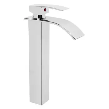 Смеситель для раковины zein z3770, однорычажный, высота излива 23 см, хром