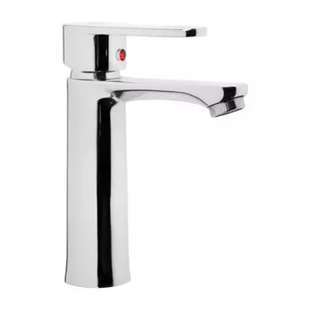 Смеситель для раковины zein zc2044, картридж керамика 35 мм, без подводки, хром