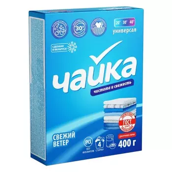 СМС Чайка д/ручн.стирки 400 г Свежий