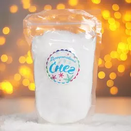 Снег искусственный сыпучий для декора