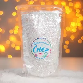 Снег искусственный сыпучий для декора