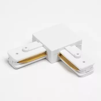 Соединитель для шинопровода simple г образный белый