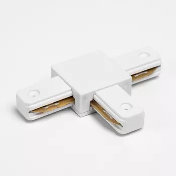 Соединитель для шинопровода simple t образный белый