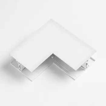 Соединитель накладной для шинопровода ultra (потолок-стена) белый 5х5 см