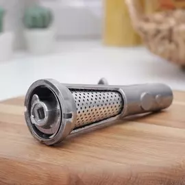 Соковыжималка-насадка на мясорубку доляна, 15 см, алюминий