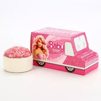 Соль для ванны beauty, 400 г, аромат нежной розы, beauty fox