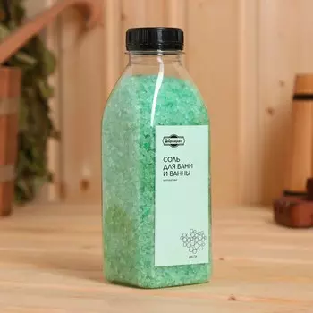 Соль для ванны и бани в бутылке