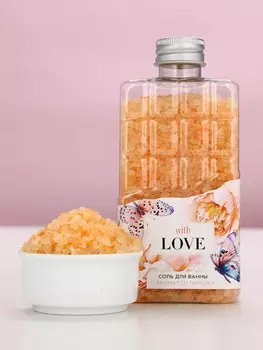 Соль для ванны во флаконе шоколад