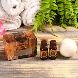 Солевой брикет с эфирным маслом лаванда, апельсин, коробка