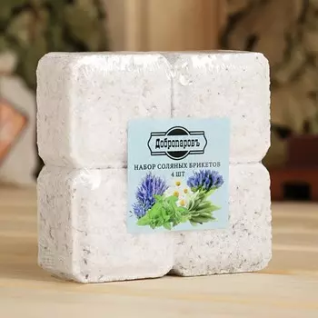 Соляной брикет набор 4 шт