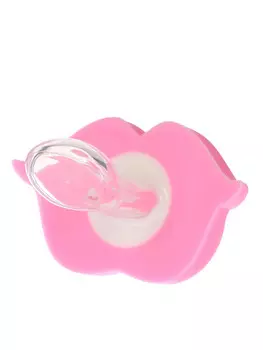 Соска-пустышка прикол силиконовая, от 0 мес., в контейнере, m&b