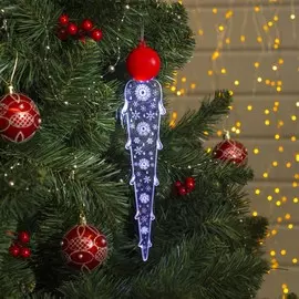 Сосулька светодиодная с динамикой