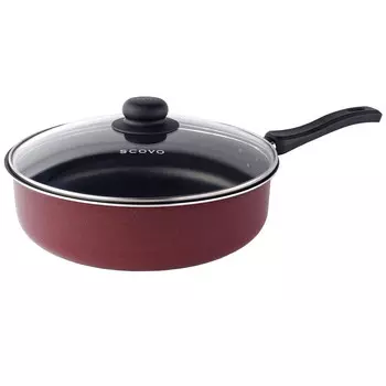 Сотейник 24см стеклянная крышка