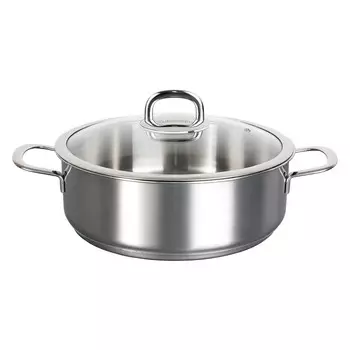 Сотейник 3,9л стеклянная крышка