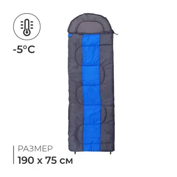 Спальный мешок dream 300, 190+35х75 см, от -5 до +10 °с