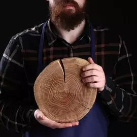 Спил-доска торцевой