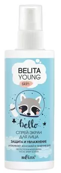Belita Young Skin Спрей-экран Защита и увлажнение для лица 115 мл