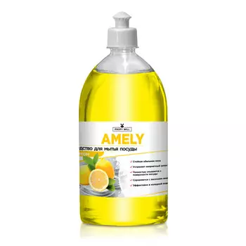 Средство для мытья посуды "AMELY" Лимон