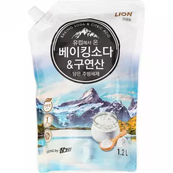 Средство для мытья посуды Chamgreen с содой и лимонной кислотой