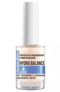 Средство по уходу за ногтями Укрепитель-кондиционер LUXVISAGE HYDRA BALANCE 9г