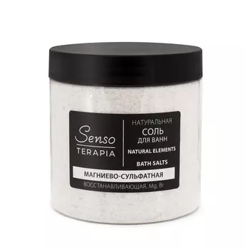 ST Натуральная магниево-сульфатная соль для ванн восстанавливающая «Natural Elements», 600 гр