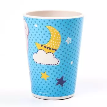 Стакан детский из бамбука, me to you, нежно-голубой