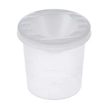 Стакан-непроливайка 210 мл, cristal, белый